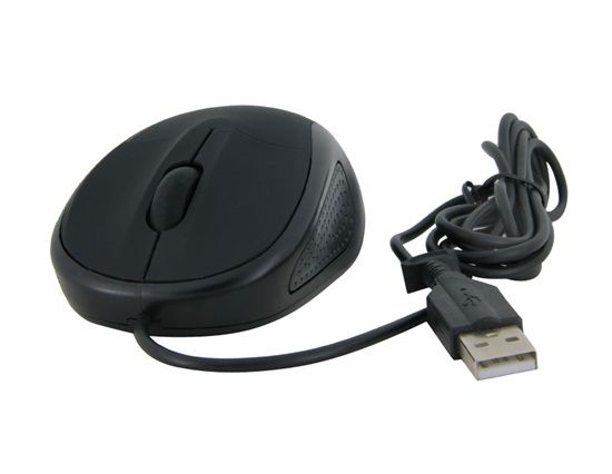 Mouse óptico com fio DY-630 (Preto) Cod. 111