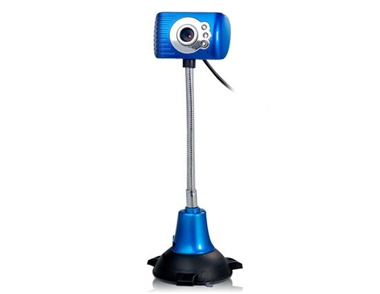 Webcam 5.0MP com microfone  (azul) Cod. 308