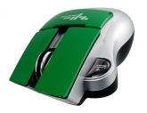 Mouse óptico sem fio de 2,4 GHz (Verde) Cod. 119
