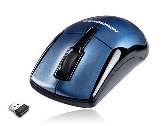 Mouse óptico Newmen 2,4 Hz USB Wireless (Azul) Cod. 113