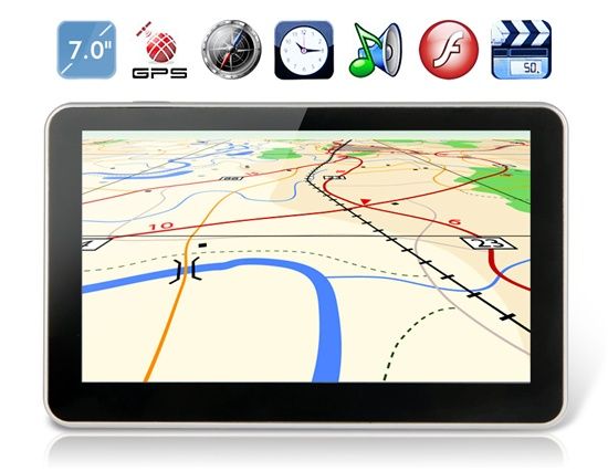GPS Navigator 7¨ TFT LCD 4G Europa Cod.604