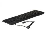 Teclado com fio USB Ultra-slim (preto) Cod. 202