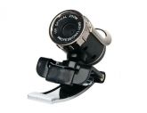 Webcam 1.3Mega Pixels HD com microfone (preto)Cod.307