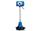 Webcam 5.0MP com microfone  (azul) Cod. 308