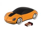 Mouse Car óptico sem fio de 2,4 GHz Car (Amarelo)Cod.104